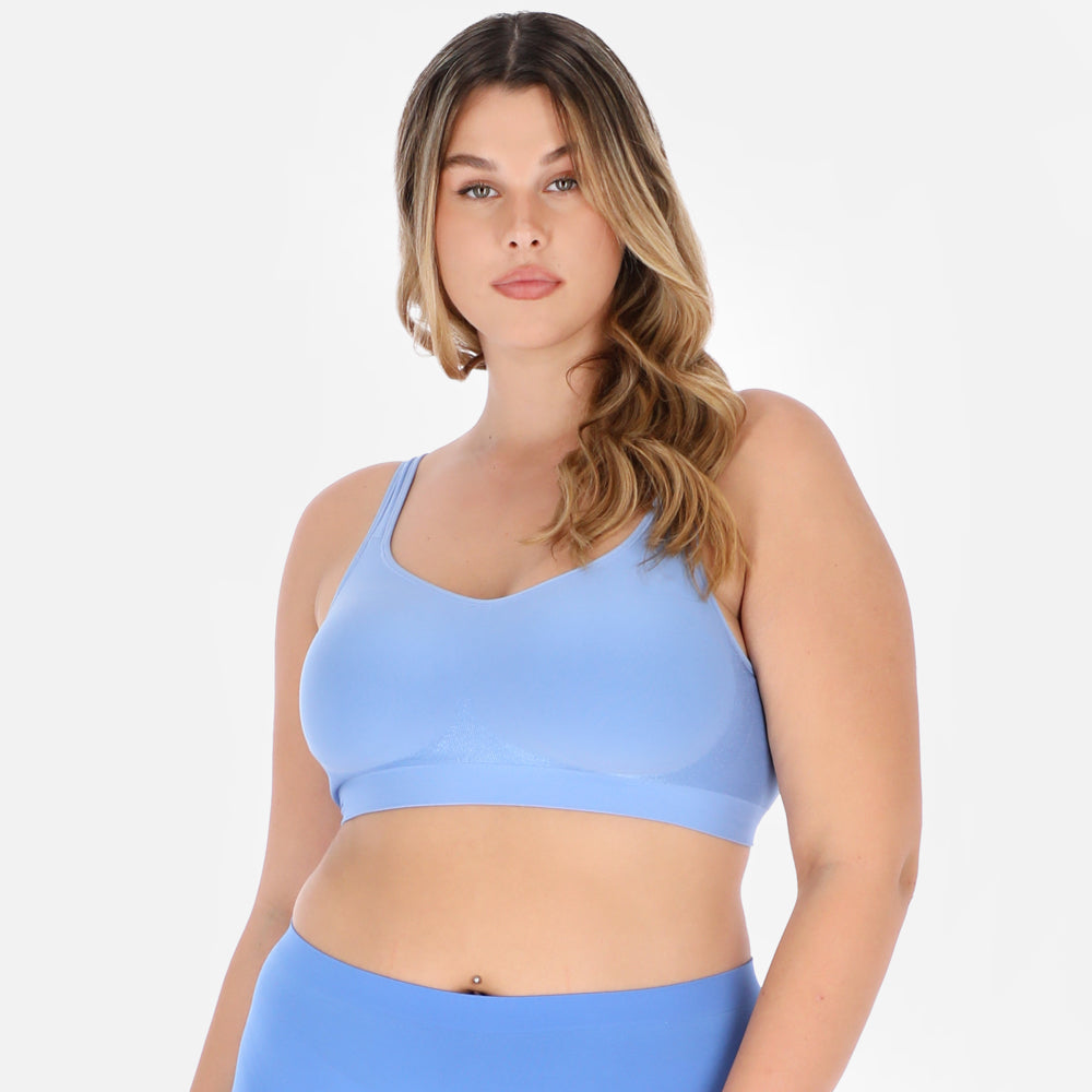 Underoutfit  The Comfort Shaping Bra with Adjustable Straps - UltraMarine